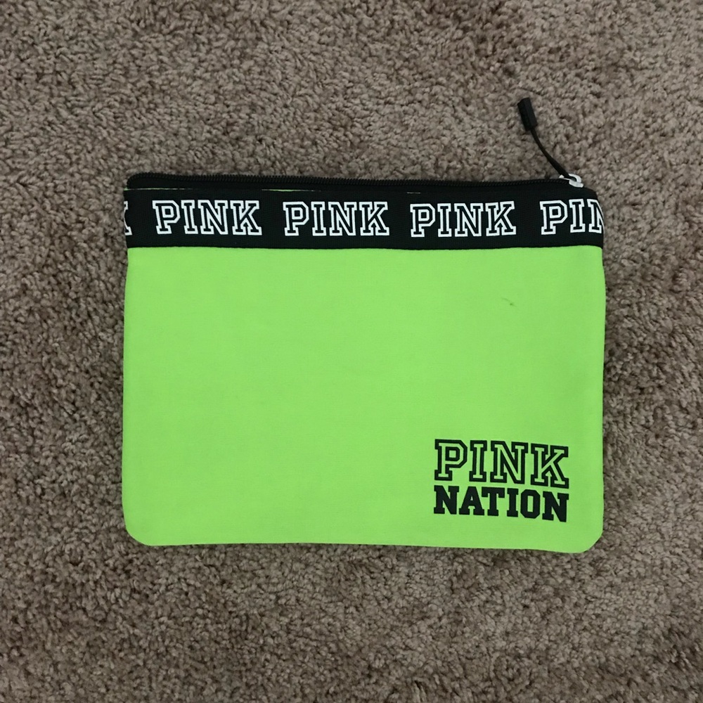 Pink waterproof bag